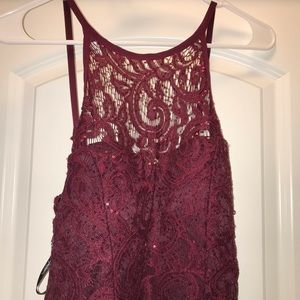 Floor length prom dress, juniors size 11